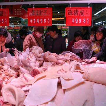 Precio de carne de cerdo sigue bajando en China