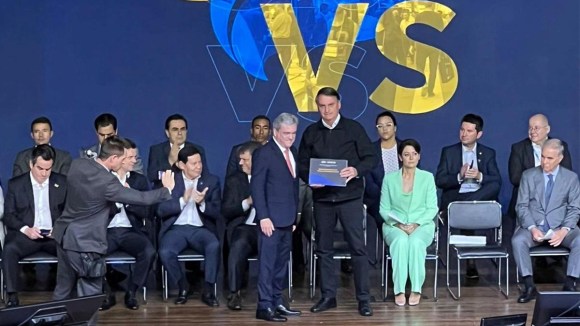 Presidente Jair Bolsonaro asiste a inauguración del SIAVS 2022
