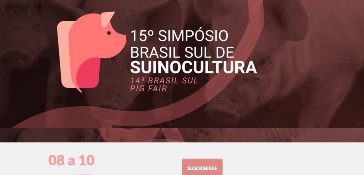 XV Simposio Brasil Sur de Porcicultura debatirá sobre los desafíos del sector
