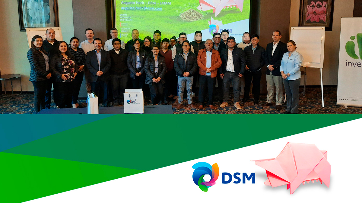 DSM e Invetsa realizaron exitosa capacitación “Longevidad Reproductiva en las Marranas”