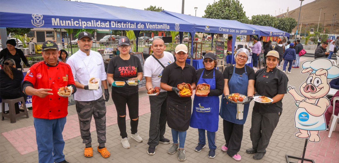 Ventanilla conmemoró Día del Chicharrón con gran feria gastronómica