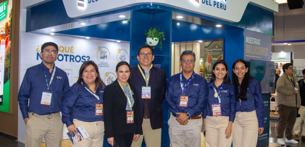 Grot del Perú presentó soluciones veterinarias para nuestra industria en el CIPORC 2026