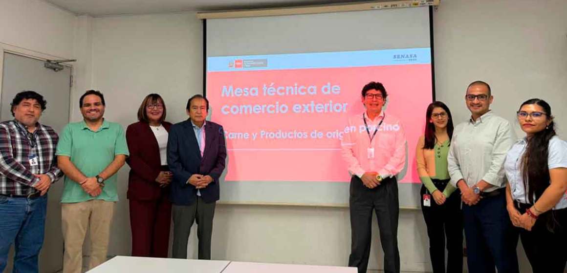 SENASA y ASOPORCI buscan nuevos mercados para la carne de cerdo