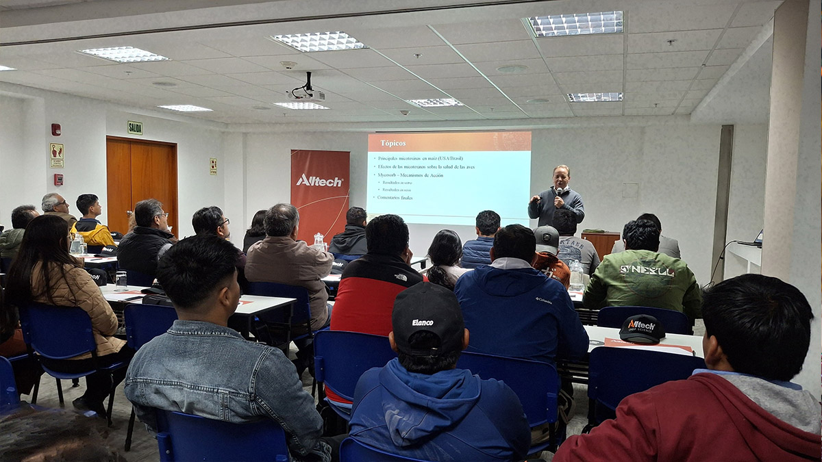 Alltech llevó a Arequipa su evento “Lidere el Camino en el Manejo de Micotoxinas”